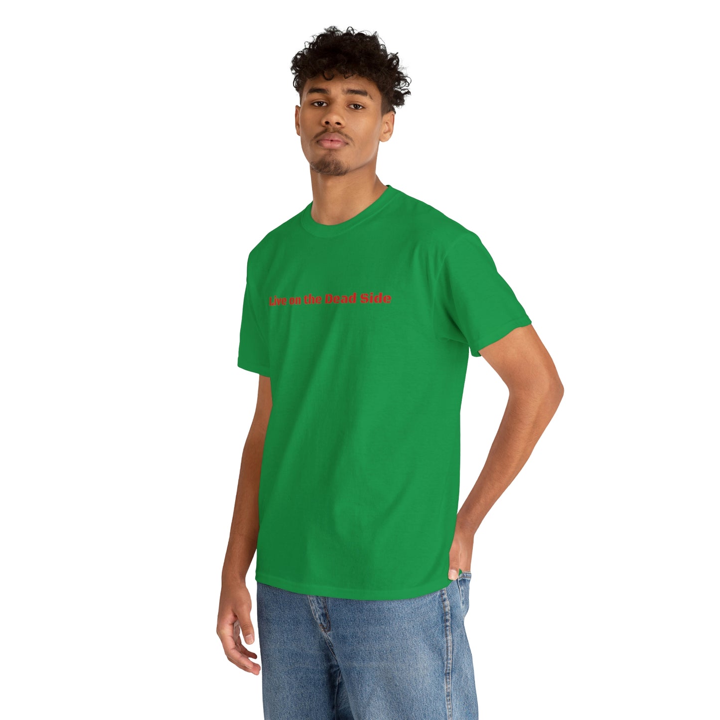 Copy of Copy of Krav Maga Force ( Live on the Dead side ) Unisex Heavy Cotton Tee