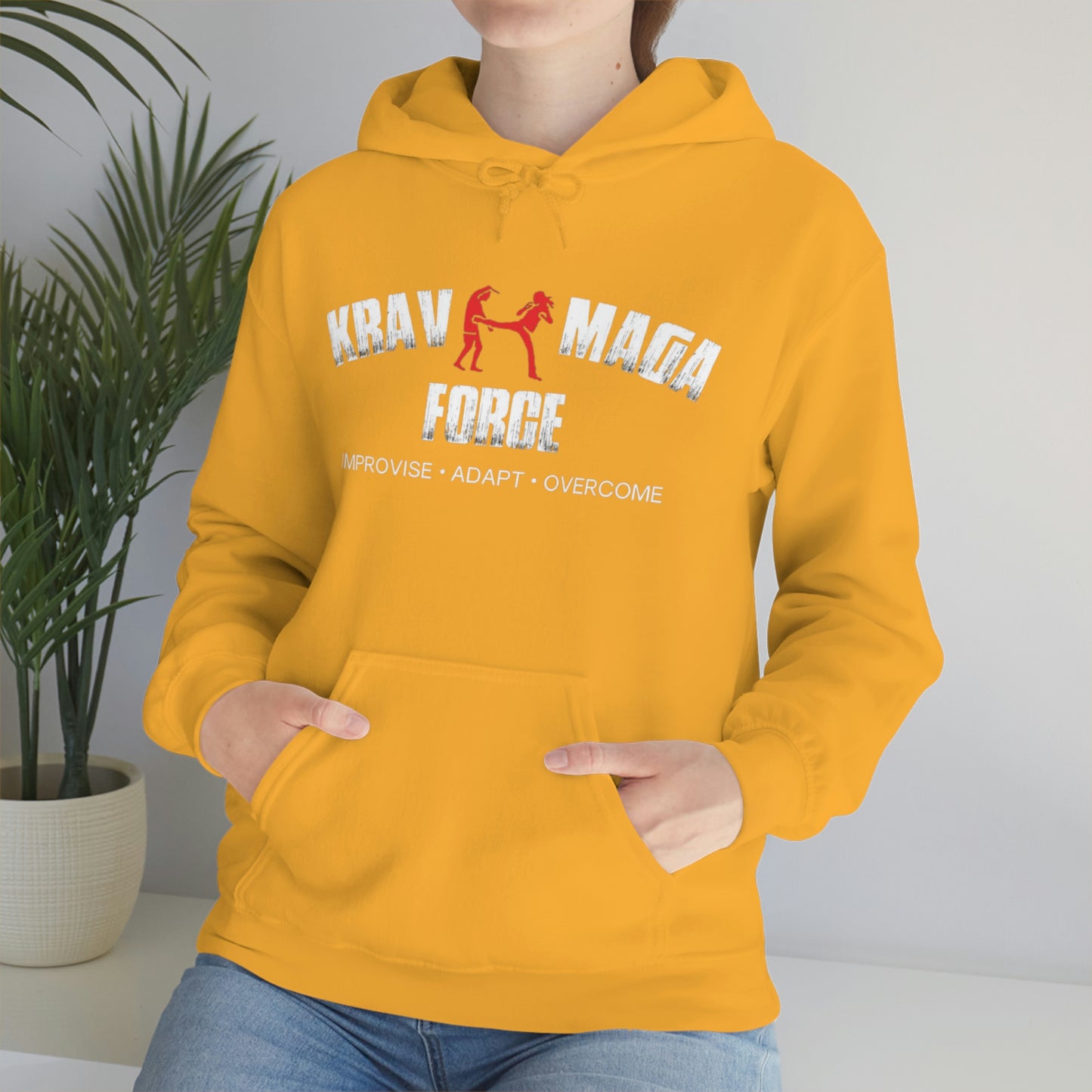 Krav Maga Force Unisex Heavy Blend™ Hooded Sweatshirt