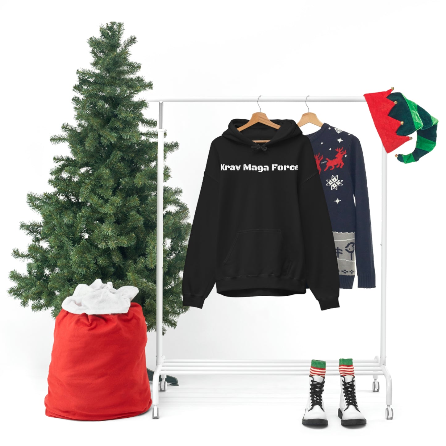 Krav Maga Force Unisex Heavy Blend™ Hooded Sweatshirt