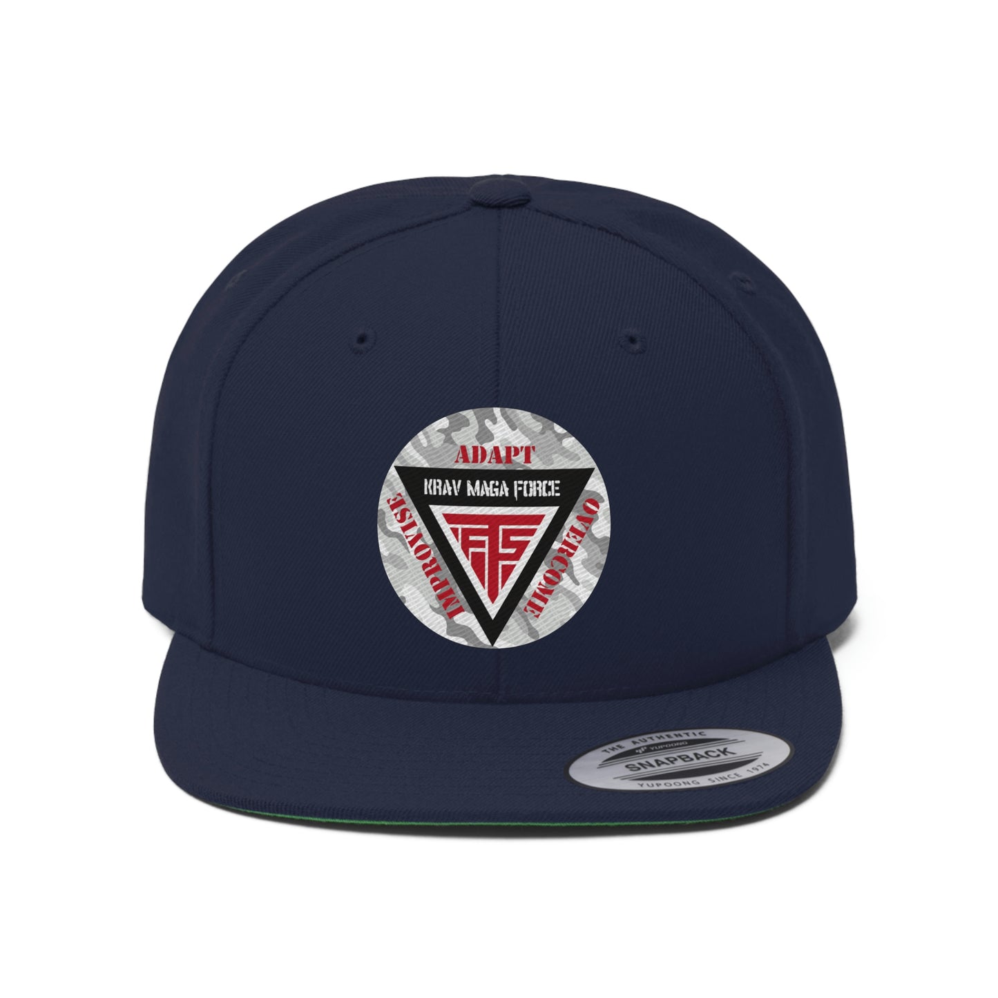 Krav Maga Force Unisex Flat Bill Hat