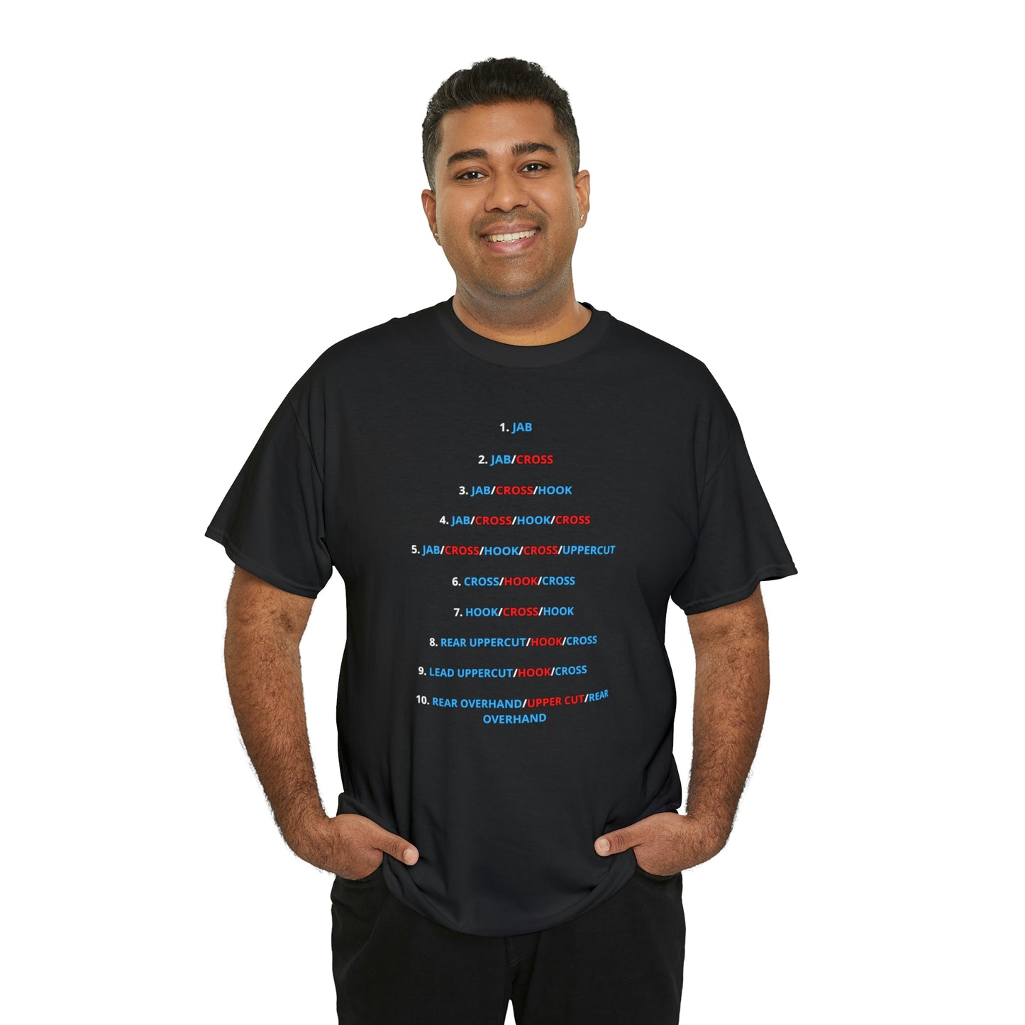 Copy of Copy of Copy of Krav Maga Force ( Live on the Dead side ) Unisex Heavy Cotton Tee