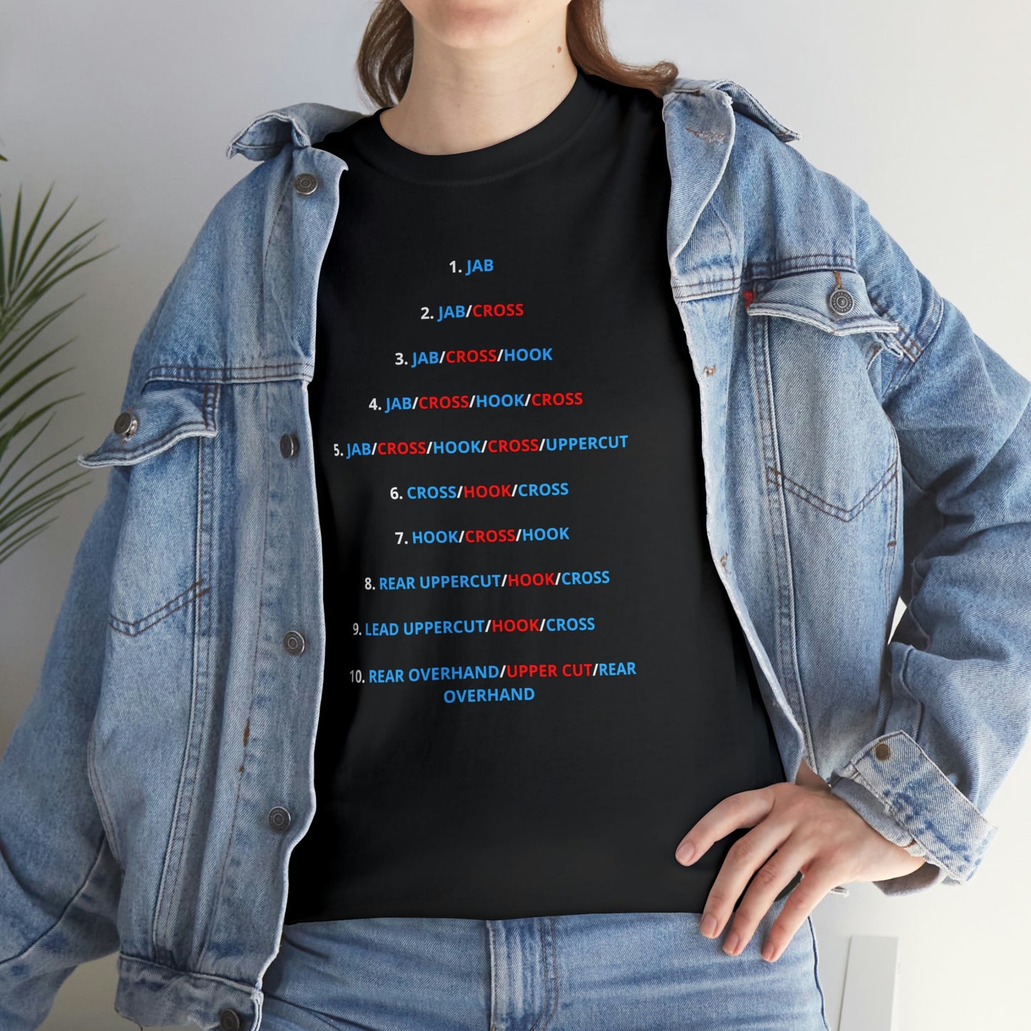 Copy of Copy of Copy of Krav Maga Force ( Live on the Dead side ) Unisex Heavy Cotton Tee