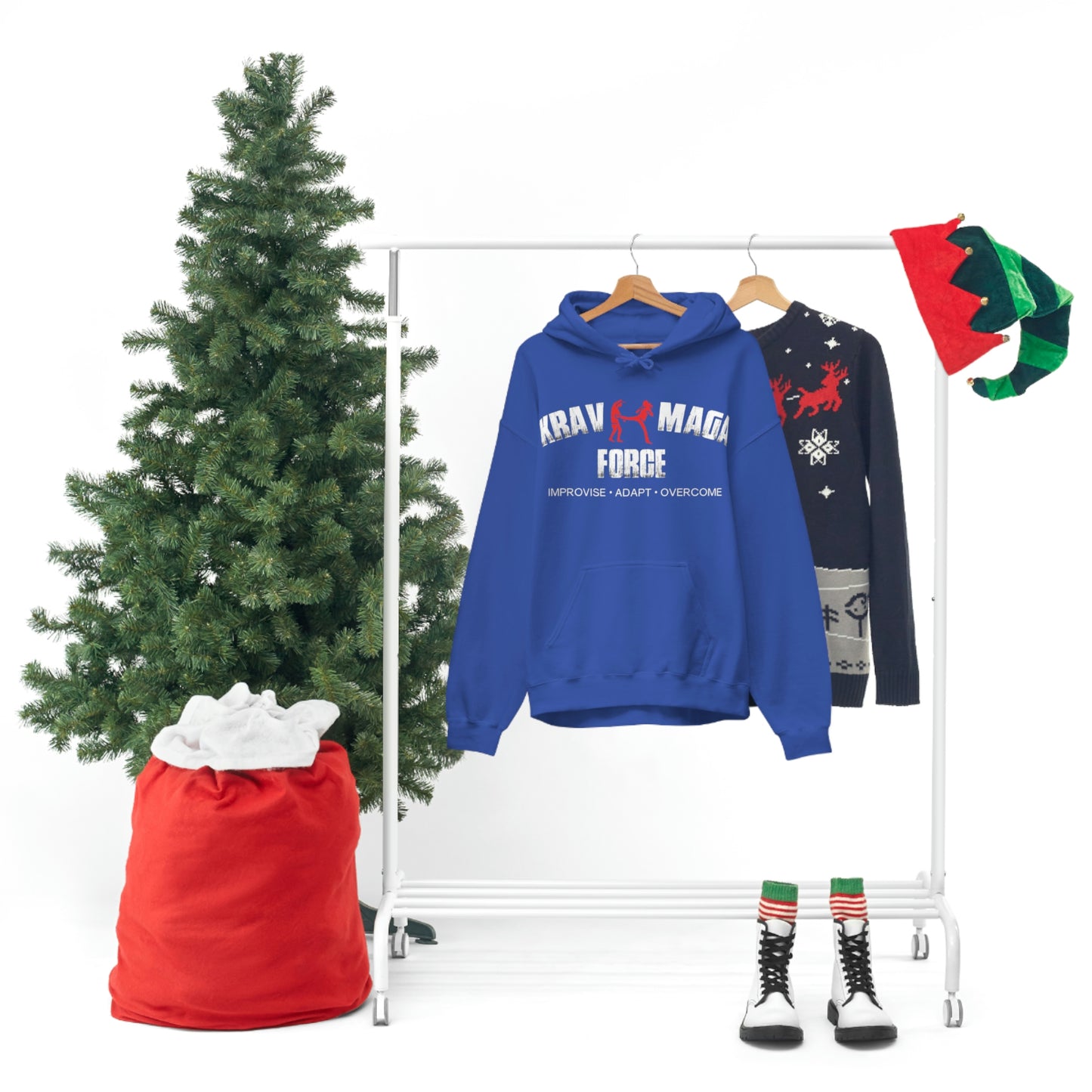 Krav Maga Force Unisex Heavy Blend™ Hooded Sweatshirt